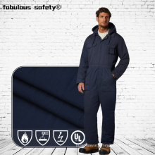 Hot Sale 100% Cotton Industrial Protective Navy Anti Static Fire Retardant Fr Fabric